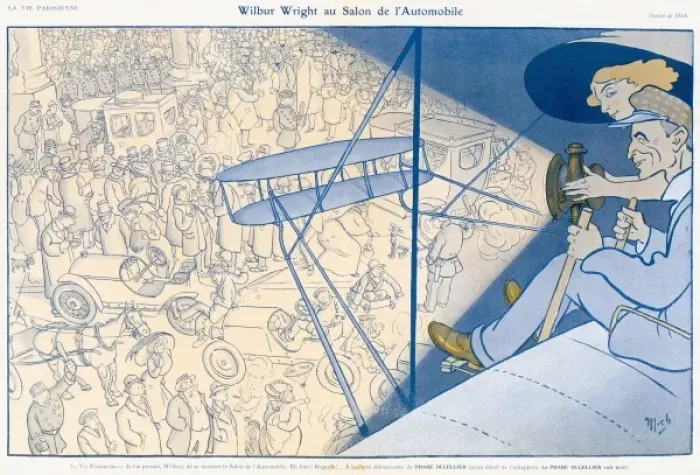 Framed Print : Wright has it Right 1908 Framed Print : Wright has it Right 1908