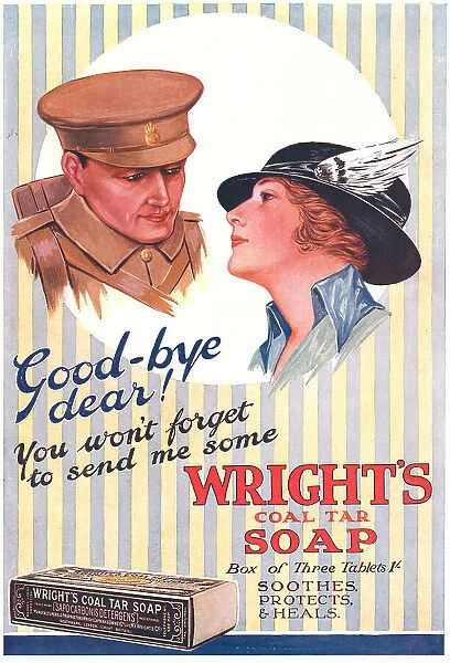 Wright's Coal Tar Soap Advertisement