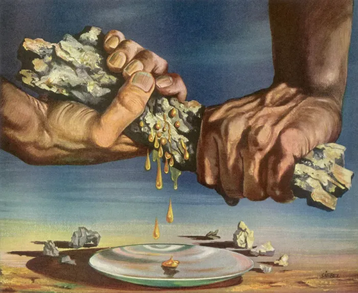 Framed Print : Wringing Rock Date: 1950 Framed Print : Wringing Rock Date: 1950
