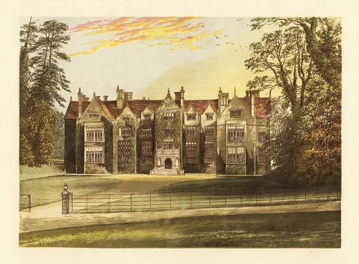 Framed Print : Wroxton Abbey, Oxfordshire, England Framed Print : Wroxton Abbey, Oxfordshire, England