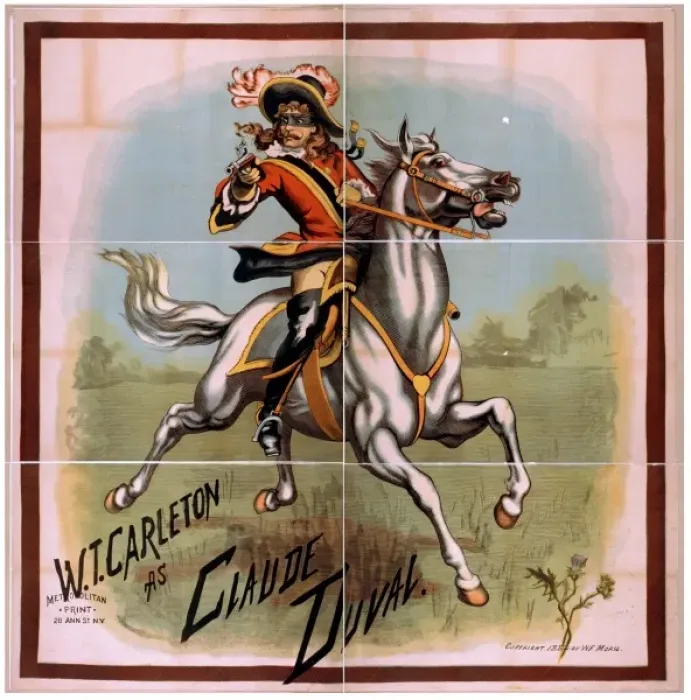 Framed Print : WT Carleton as Claude Duval Framed Print : WT Carleton as Claude Duval
