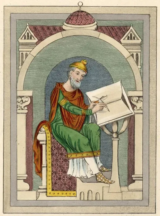 Framed Print : WULFSTAN  /  ARCHBISHOP YORK