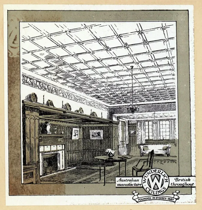 Framed Print : Wunderlich Advertisement