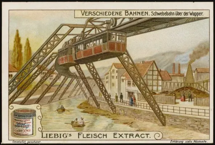 Framed Print : Wupper Elevated Rly Framed Print : Wupper Elevated Rly