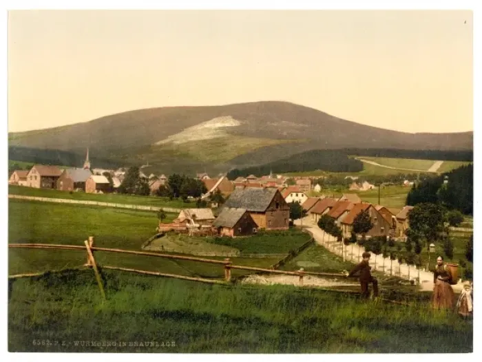Framed Print : Wurmberg, Braunlage, Hartz, Baden, Germany Framed Print : Wurmberg, Braunlage, Hartz, Baden, Germany