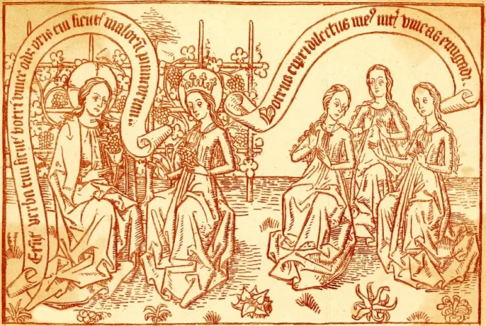 Framed Print : Wurzburg Missal, 1470 - 2 Framed Print : Wurzburg Missal, 1470 - 2