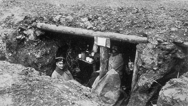 Ww1  /  1914  /  German Trench