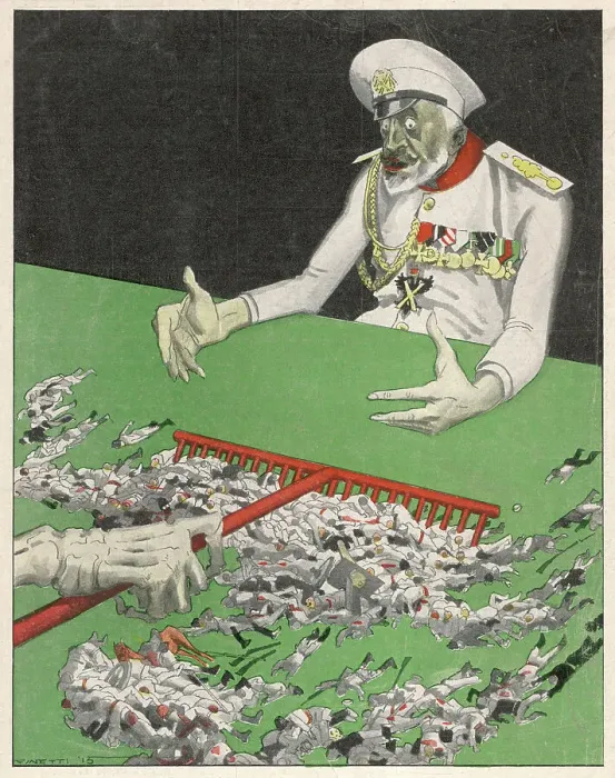 Framed Print : WW1 / 1915 / RUSSIAN GAMBLE Framed Print : WW1 / 1915 / RUSSIAN GAMBLE