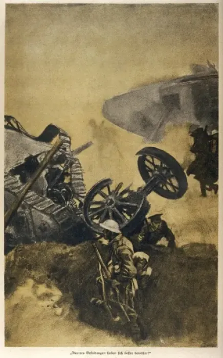 Framed Print : Ww1 / 1917 / British Tanks Framed Print : Ww1 / 1917 / British Tanks