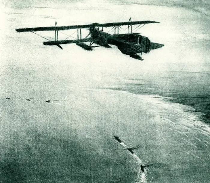 Framed Print : WW1 - Air Patrol, 1917 Framed Print : WW1 - Air Patrol, 1917
