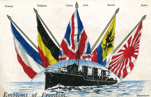 WW1 Allies - Emblems of Freedom