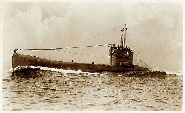 WW1 - British Submarine L69