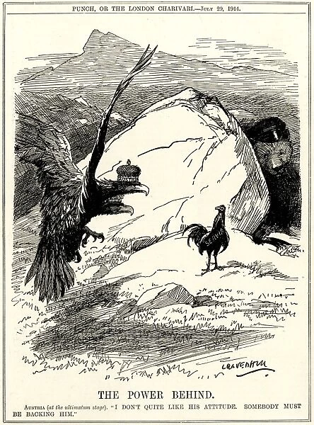 WW1 - Cartoon - The Austrian Ultimatum