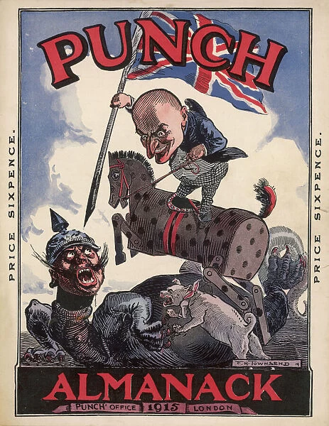 Ww1 Cartoon  /  Punch 1915