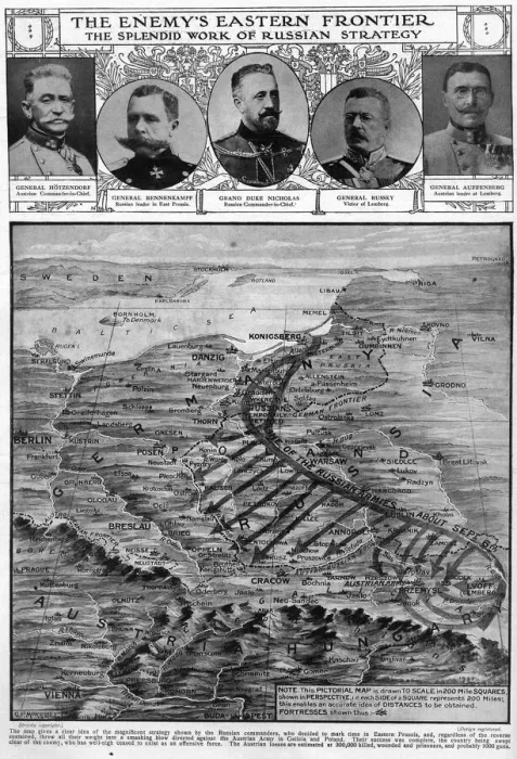 Framed Print : WW1 - The Enemys Eastern Frontier - 1914 Framed Print : WW1 - The Enemys Eastern Frontier - 1914