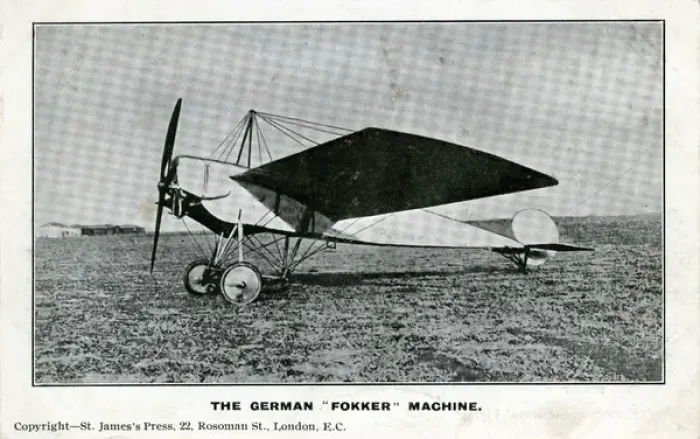 Framed Print : WW1 Fokker Aeroplane