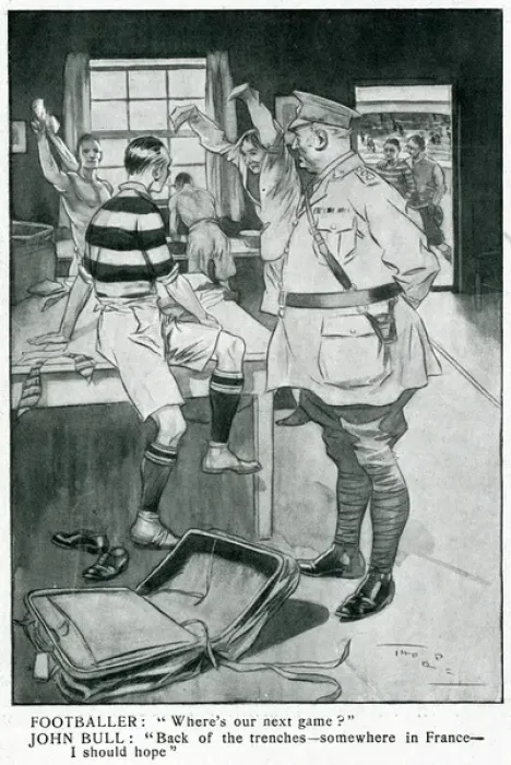 Framed Print : WW1 Football Framed Print : WW1 Football