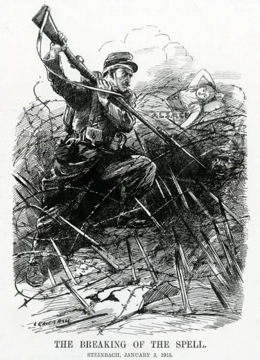 Framed Print : WW1 - French success at Steinbach, 3rd January 1915 Framed Print : WW1 - French success at Steinbach, 3rd January 1915