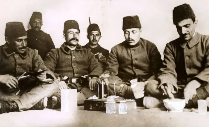 Framed Print : WW1 - German-taught Turkish Chemists preparing Poisonous Gas Framed Print : WW1 - German-taught Turkish Chemists preparing Poisonous Gas
