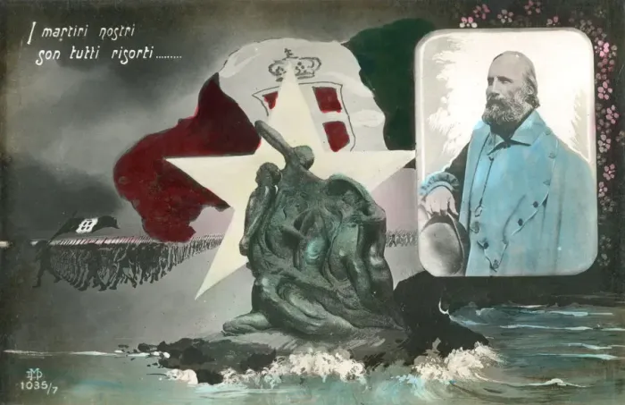 Framed Print : WW1 - Italy - Giuseppe Garibaldi - Glorious Martyrs Framed Print : WW1 - Italy - Giuseppe Garibaldi - Glorious Martyrs