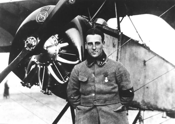 WW1, Jean Marie Dominique Navarre, pilot and fighter ace