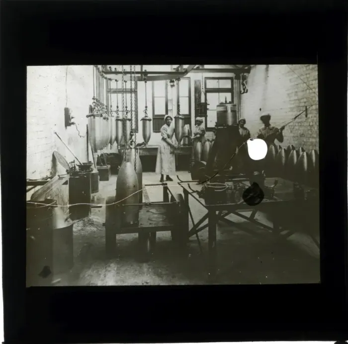 Framed Print : WW1 Munitions Factory Framed Print : WW1 Munitions Factory