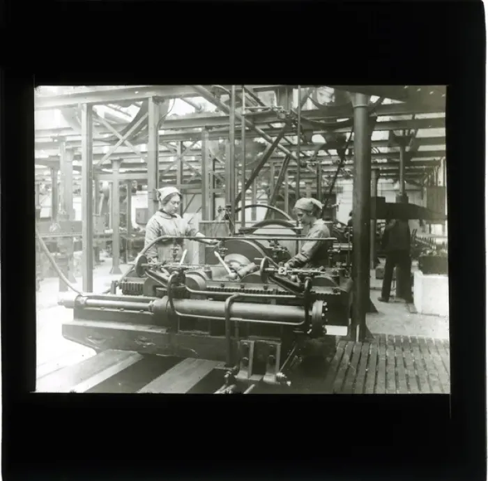 Framed Print : WW1 Munitions Factory Framed Print : WW1 Munitions Factory