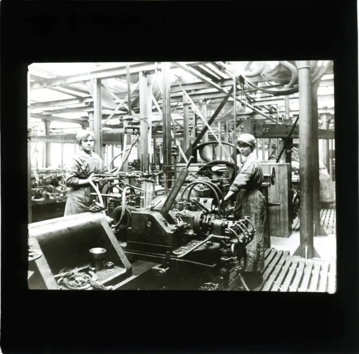 Framed Print : WW1 Munitions Factory Framed Print : WW1 Munitions Factory