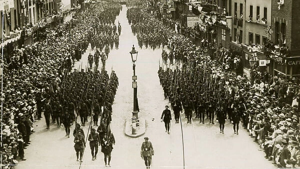 WW1 Peace celebrations, London