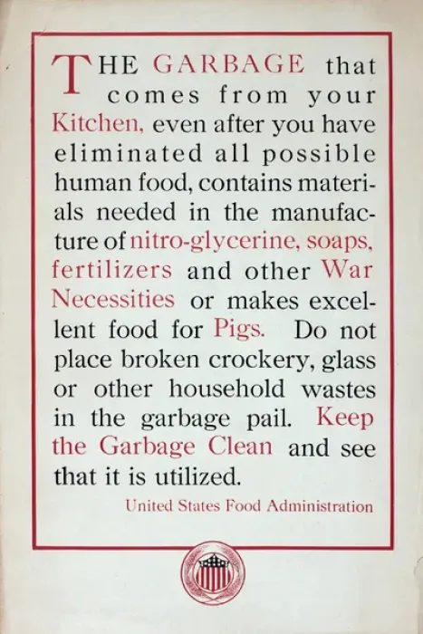 Framed Print : WW1 poster, US Food Administration Framed Print : WW1 poster, US Food Administration
