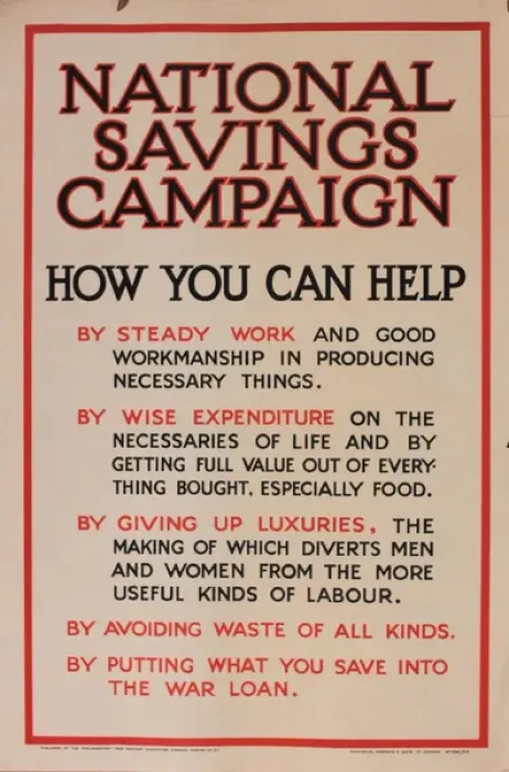 Framed Print : WW1 poster, National Savings Campaign Framed Print : WW1 poster, National Savings Campaign