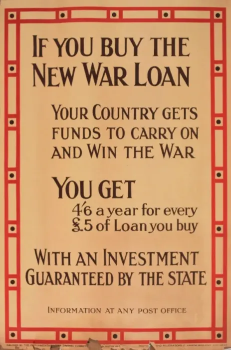 Framed Print : WW1 poster, The New War Loan Framed Print : WW1 poster, The New War Loan