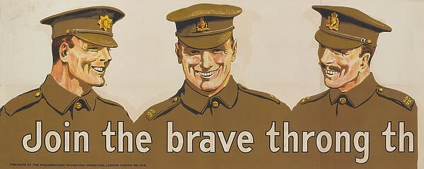 WW1 Recruitment Poster (1 of 2)