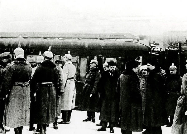 WW1 - Russian-German Negotiations, Brest-Litovks