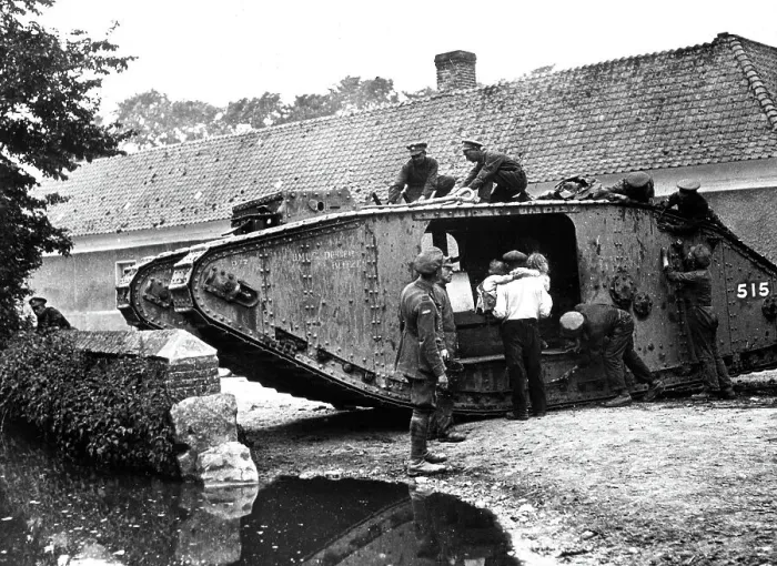 Framed Print : WW1 Tank Framed Print : WW1 Tank