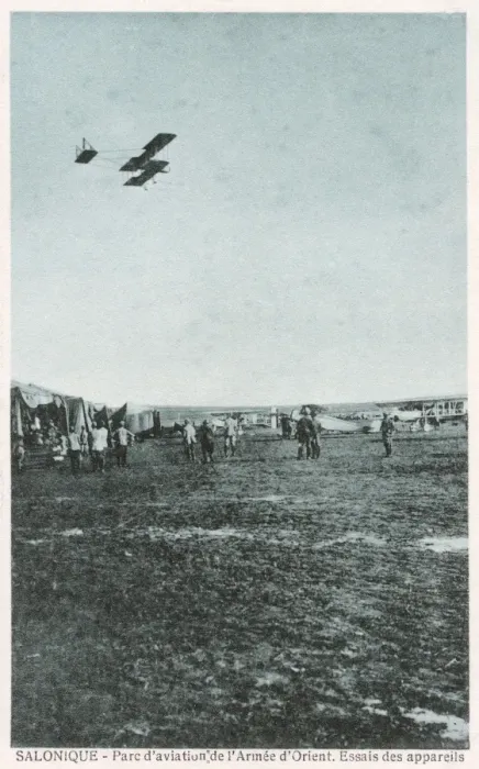 Framed Print : WW1 - Thessaloniki, Greece - French Farman Aircraft Squadron Framed Print : WW1 - Thessaloniki, Greece - French Farman Aircraft Squadron