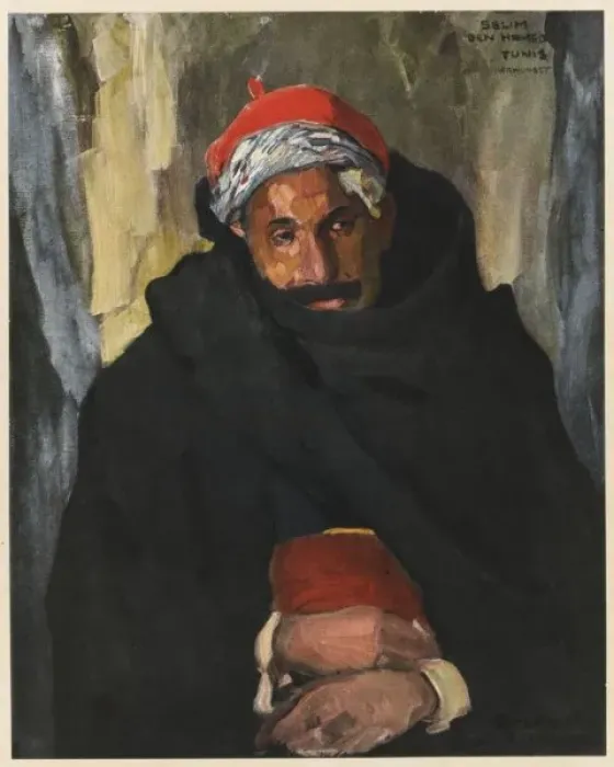 Framed Print : Ww1 Tunisian Soldier Framed Print : Ww1 Tunisian Soldier