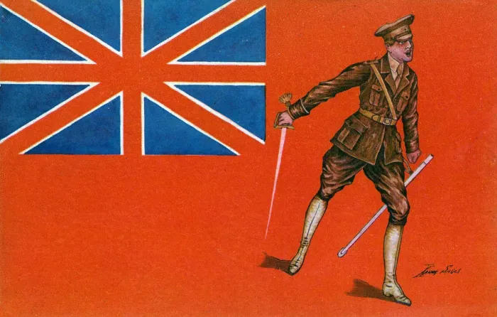 Framed Print : WW1 - Uniform of the Allies series - British Officer Framed Print : WW1 - Uniform of the Allies series - British Officer