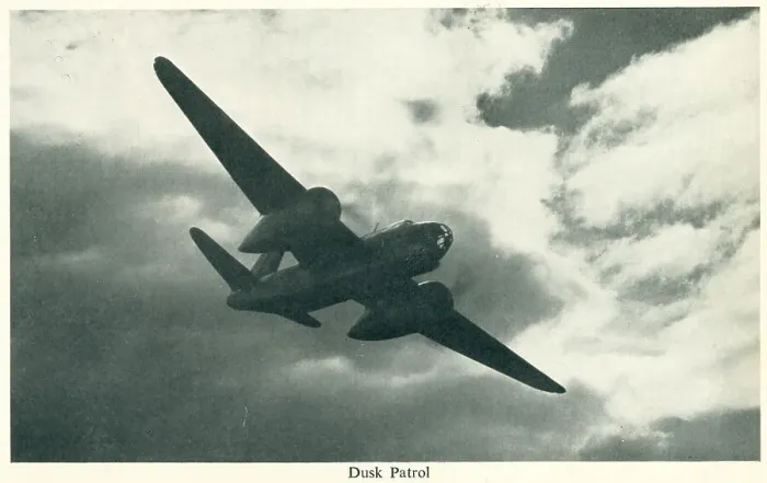 Framed Print : WW2 - Aircraft On Dusk Patrol Framed Print : WW2 - Aircraft On Dusk Patrol