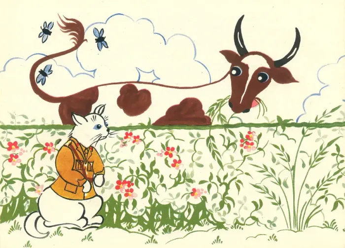 Framed Print : WW2, The Blue-Eyed Cat Enlists A Cow Framed Print : WW2, The Blue-Eyed Cat Enlists A Cow