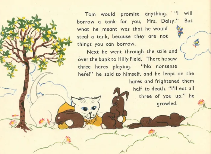 Framed Print : WW2, The Blue-Eyed Cat Enlists Some Hares Framed Print : WW2, The Blue-Eyed Cat Enlists Some Hares