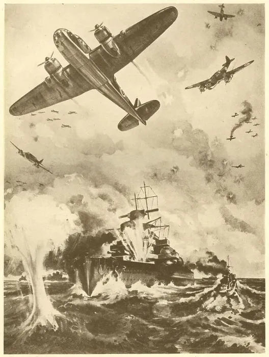 Framed Print : WW2 - Bristol Beauforts In Action Framed Print : WW2 - Bristol Beauforts In Action