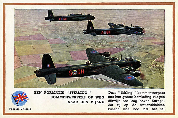 Bombing Squadrons 8x10 photo R.A.F