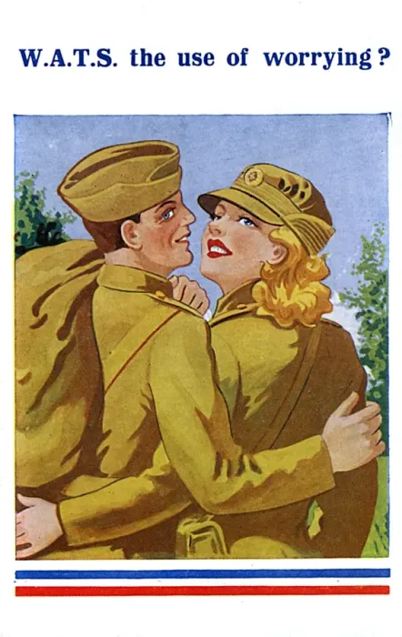 Framed Print : WW2 - British Serviceman arm-in-arm with his ATS Girl Framed Print : WW2 - British Serviceman arm-in-arm with his ATS Girl