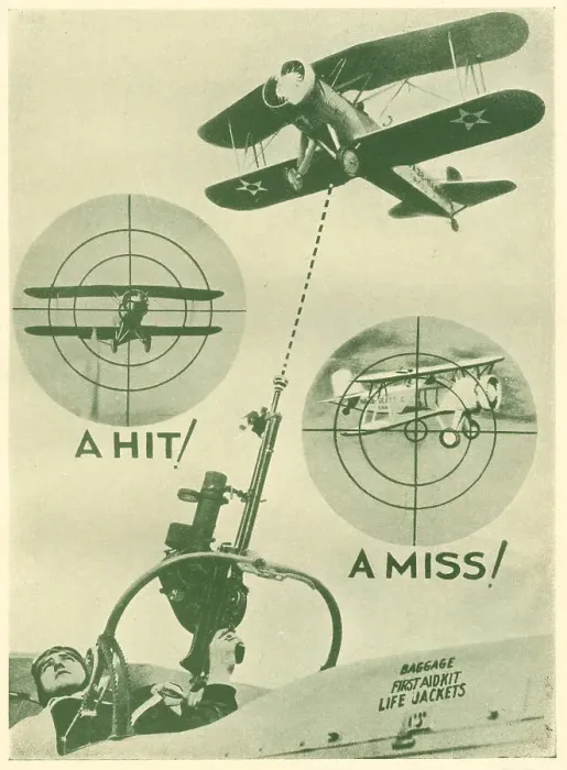 Framed Print : WW2 - How A Camera Gun Works Framed Print : WW2 - How A Camera Gun Works