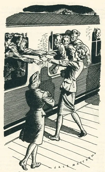 Framed Print : WW2, At The Carriage Windows Framed Print : WW2, At The Carriage Windows