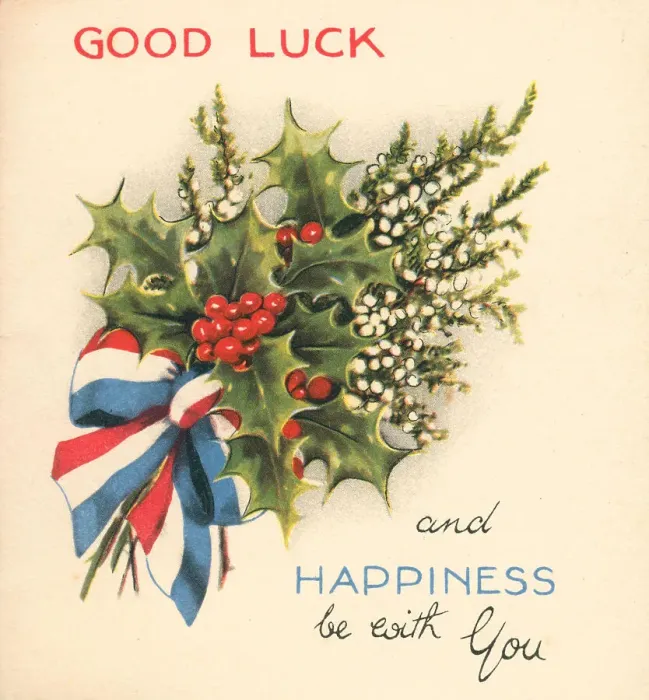 Framed Print : WW2 Christmas Card Framed Print : WW2 Christmas Card