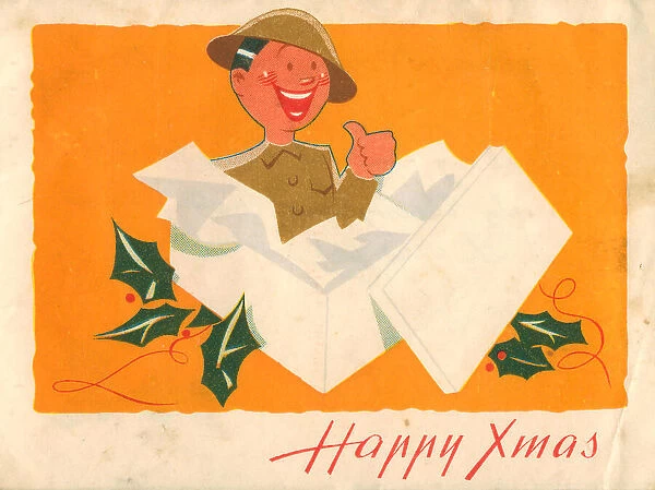 WW2 Christmas Card, The Best Present!