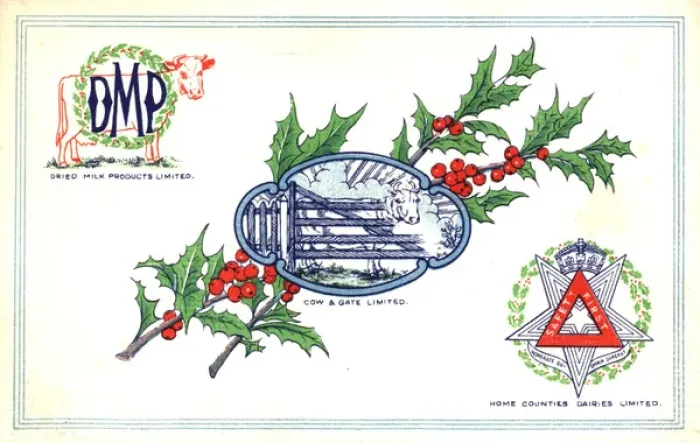 Framed Print : WW2 Christmas card, DMP Framed Print : WW2 Christmas card, DMP