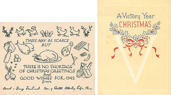 WW2 Christmas Cards